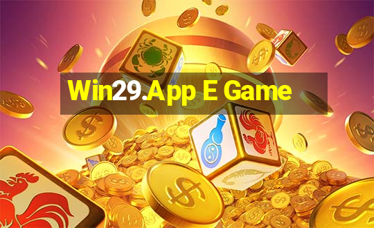 Win29.App E Game