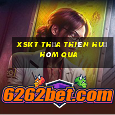 xskt thừa thiên huế hôm qua