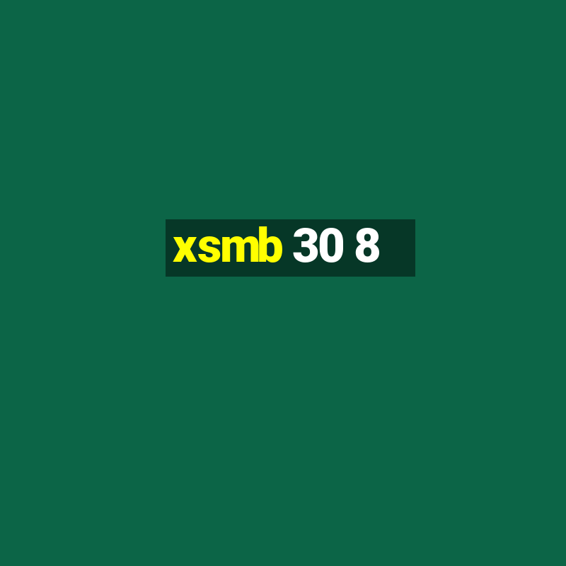 xsmb 30 8