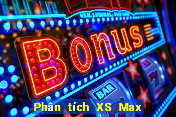 Phân tích XS Max 4D ngày 8