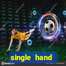 single hand blackjack chart