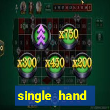 single hand blackjack chart