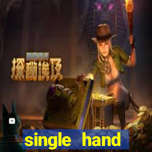 single hand blackjack chart