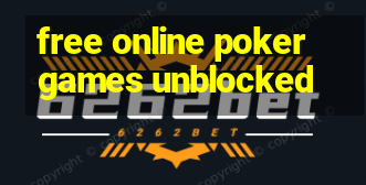 free online poker games unblocked