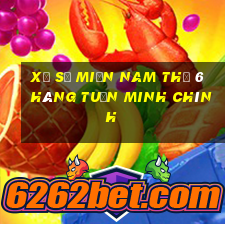 xổ số miền nam thứ 6 hàng tuần minh chính