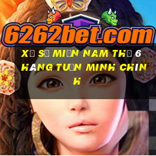 xổ số miền nam thứ 6 hàng tuần minh chính