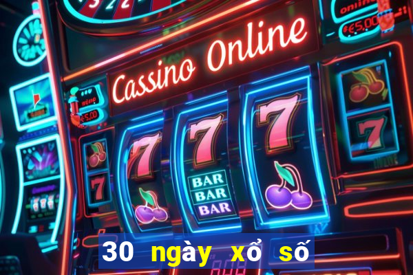 30 ngày xổ số tiền giang