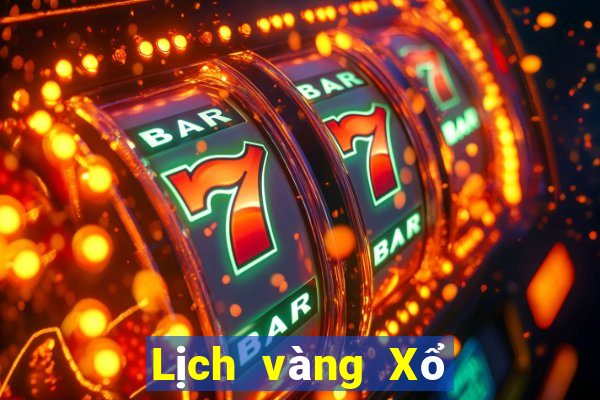 Lịch vàng Xổ số Tải về