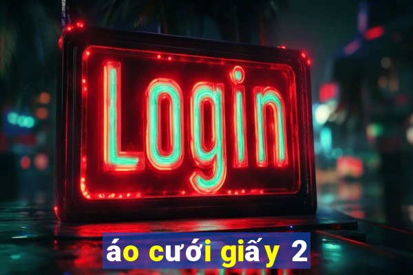 áo cưới giấy 2