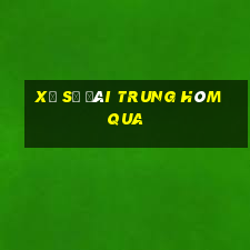 xổ số đài trung hôm qua