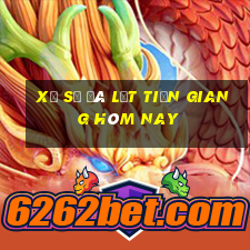 xổ số đà lạt tiền giang hôm nay