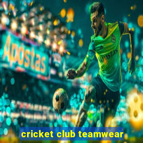 cricket club teamwear