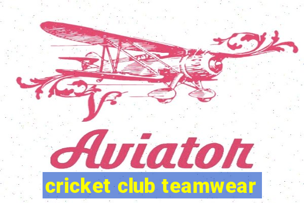 cricket club teamwear