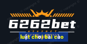 luật chơi bài cào