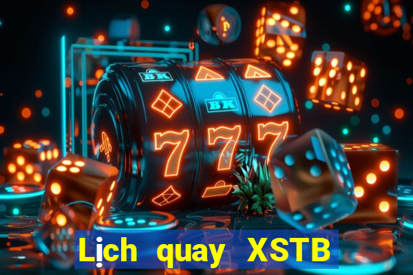 Lịch quay XSTB Chủ Nhật