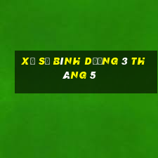 xổ số bình dương 3 tháng 5