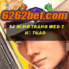 54 Mạng trang wed thể thao