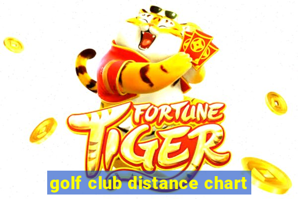 golf club distance chart