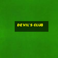 devil's club