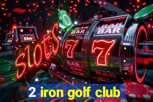 2 iron golf club