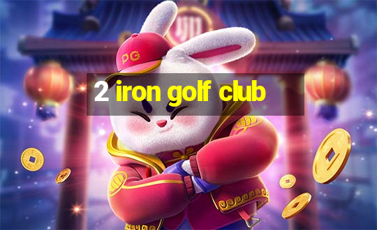 2 iron golf club