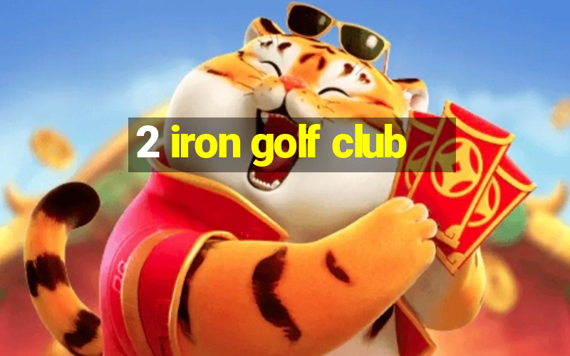 2 iron golf club