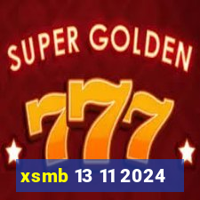 xsmb 13 11 2024