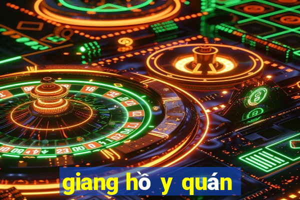 giang hồ y quán