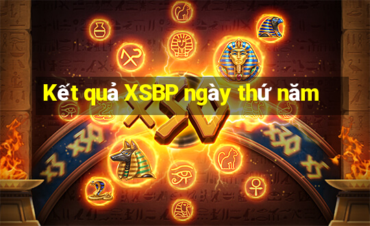 Kết quả XSBP ngày thứ năm