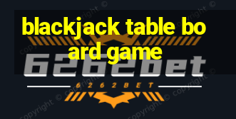 blackjack table board game