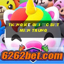 thống kê giải đặc biệt miền trung