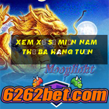 xem xổ số miền nam thứ ba hàng tuần