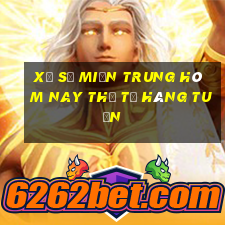 xổ số miền trung hôm nay thứ tư hàng tuần