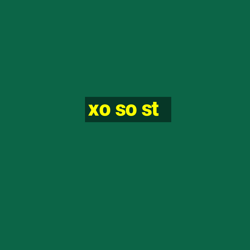 xo so st