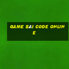 game bài code online