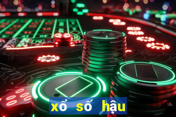 xổ số hậu giang bữa 13 tây