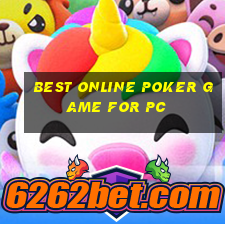 best online poker game for pc