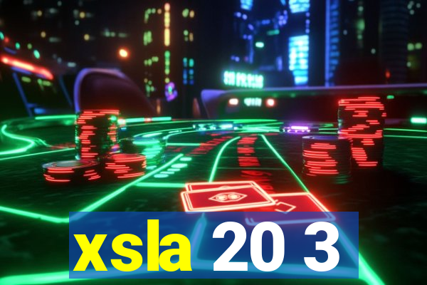 xsla 20 3