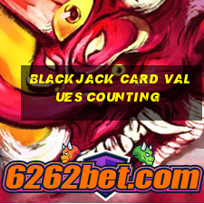 blackjack card values counting