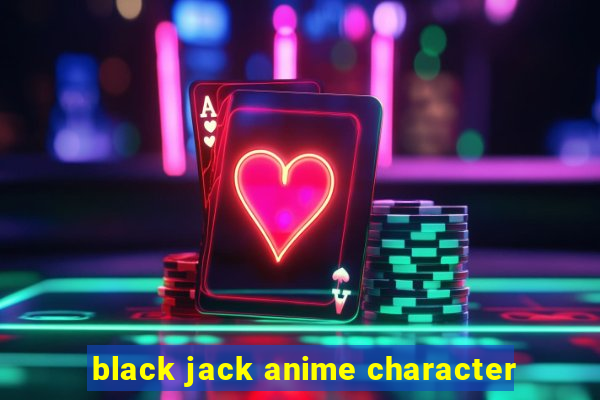 black jack anime character