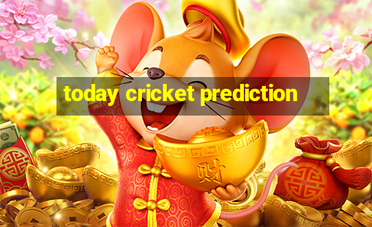 today cricket prediction