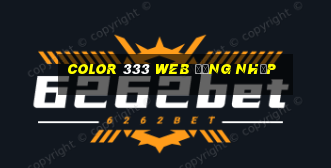 Color 333 Web Đăng nhập