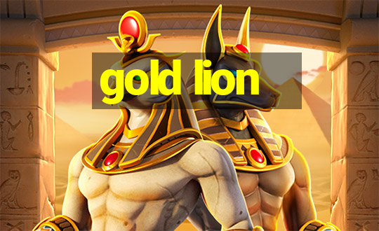 gold lion