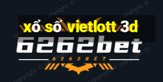 xổ số vietlott 3d