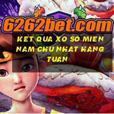 ket qua xo so mien nam chu nhat hang tuan