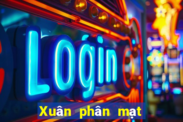 Xuân phân mạt chược ghép ba tấm