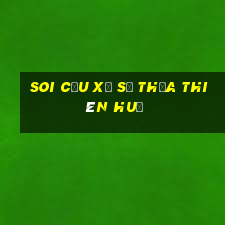 soi cầu xổ số thừa thiên huế