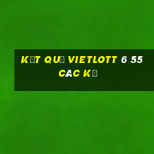 kết quả vietlott 6 55 các kỳ