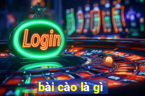 bài cào là gì