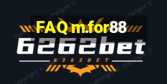 FAQ m.for88